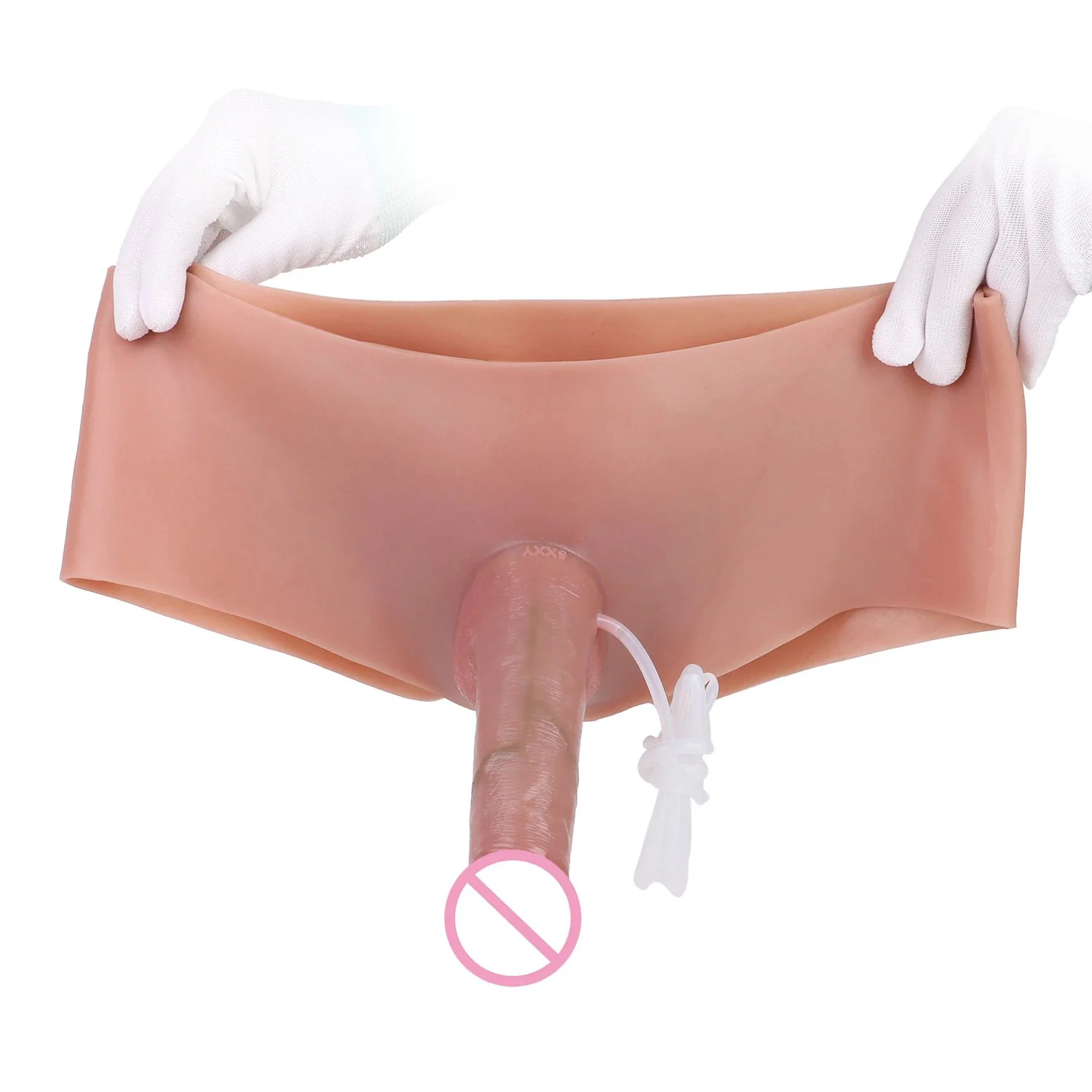 Realistic Wearable Squirting Dildo Pants Strap on Dildo Sex Toys High Elastic Silicone Wearable Dildos Panties for Lesbian