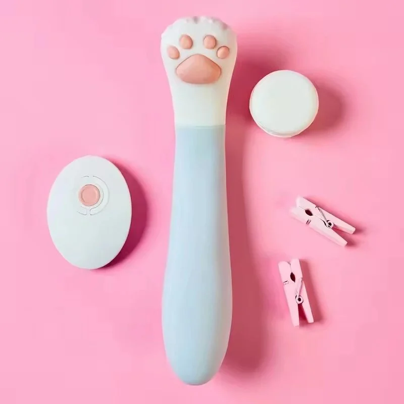Cat Claw Bendable Remote Control Prostate Massager G-spot Clitoris Wearable Silicone Vibrator Sex Toys for Women
