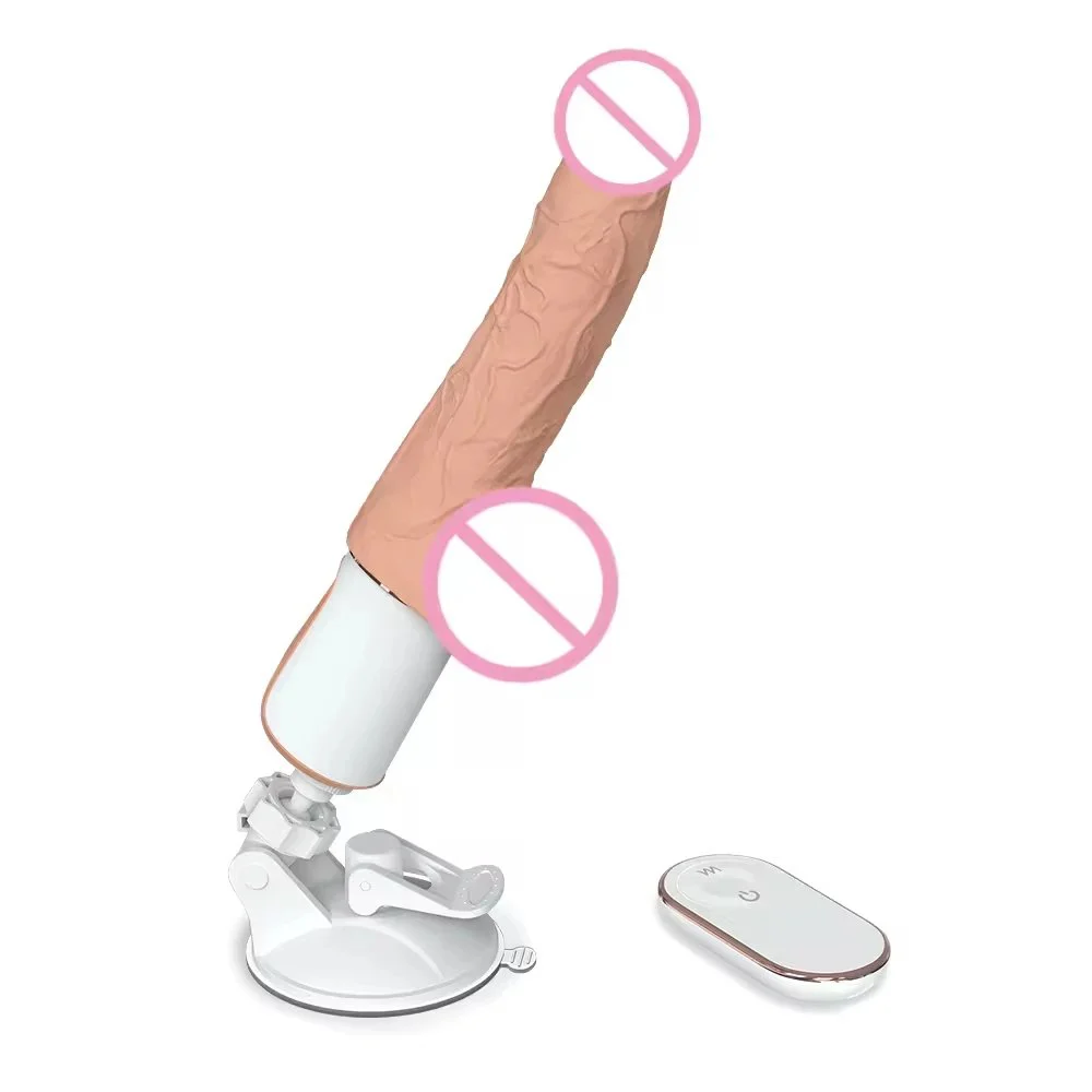 New Arrival Female Vibrator Dildo 9 Frequency 1 Heating Mode Swing Vibration Suction Cup Dildo