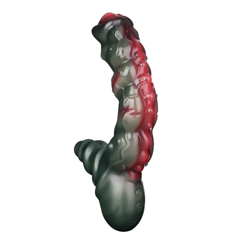 Biochemical Mutation Penis Abyss Soft Silicon Vibrator Female Masturbation Vaginal Massage Vibrator Adult Toy
