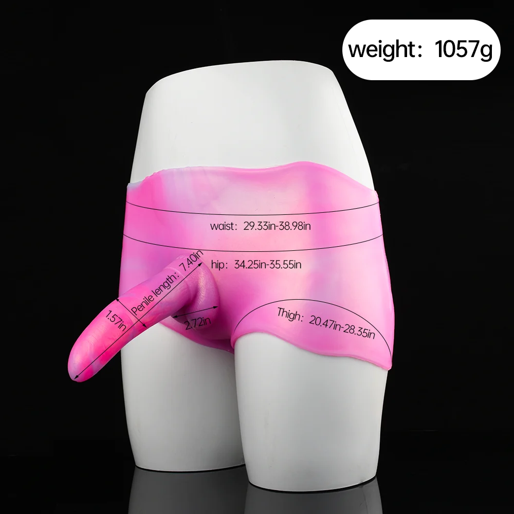Women Wear Pants Silicone Penis Dido Female comfort Device Silicone Toys Adult Sex Toys for Women