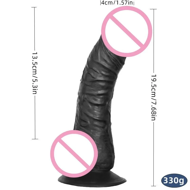 Big Penis Sex Toys for Women Female Masturbation Soft Dildo Realistic with Suction Cup