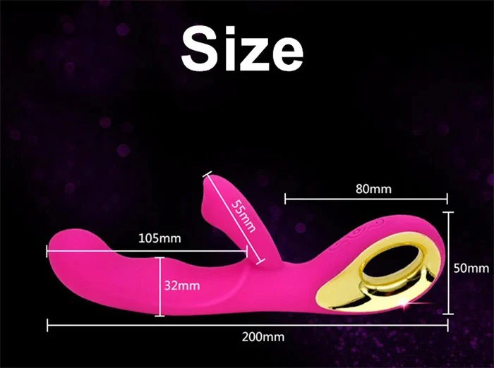 USB Power Women's Clitoris G-Spot AV Vibrator Sex Toys for Adult Women