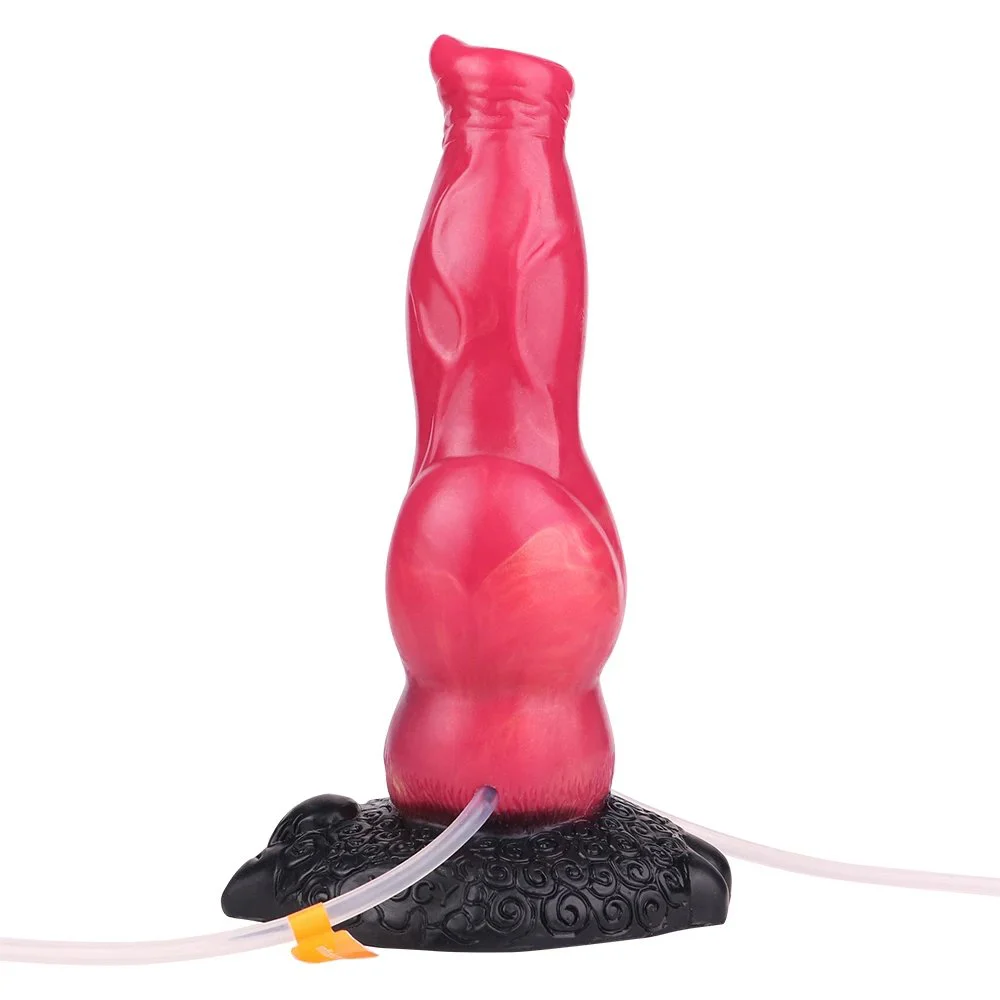 Squirting Dildo Fantasy Monster Dildo Inflatable Soft Silicone Dildo Female Sex Masturbation Adult Fun Sex Toys