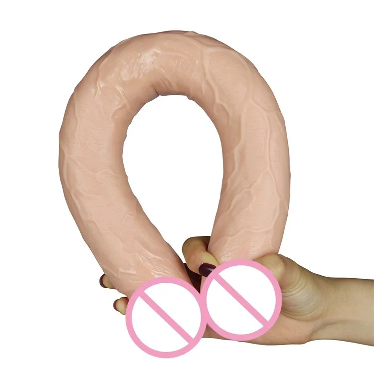 Butt Plug Sexual Toy Pvc Flexible Stimulation Artificial Big Penis Slim Ultra Double Dildo