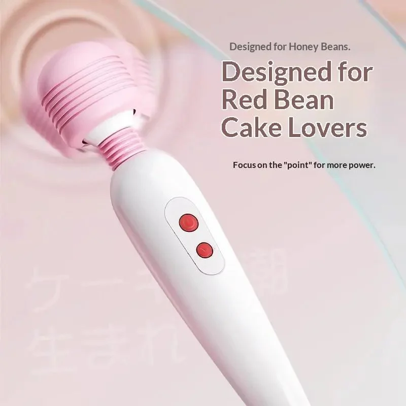 AV Massage Vibrator Women Silent Waterproof USB Rechargeable 12 Frequencies Adult Sex Toys