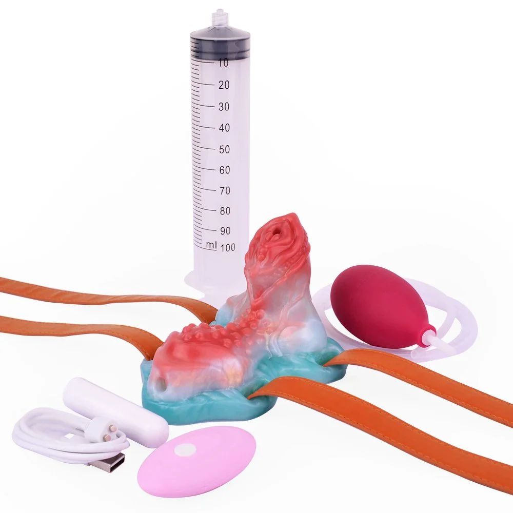 Fantasy Silicone Squirting Vibrating Sex Grinding Machine G-spot Massage Backyard Orgasm Squirting Sex Toy for Man Andwoman
