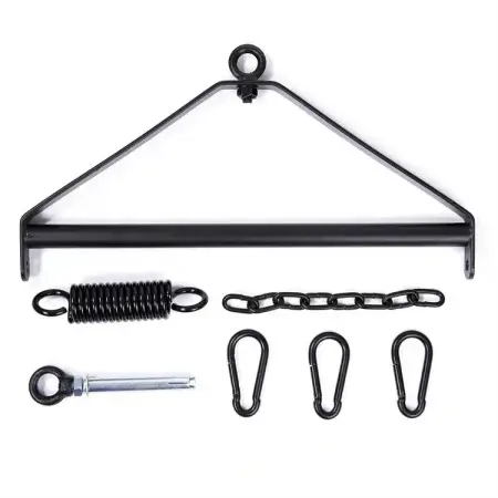 Bondage Restraint for Couple Metal Bar Black Tripod Hooks Hanging Door Sex Swings for Adults