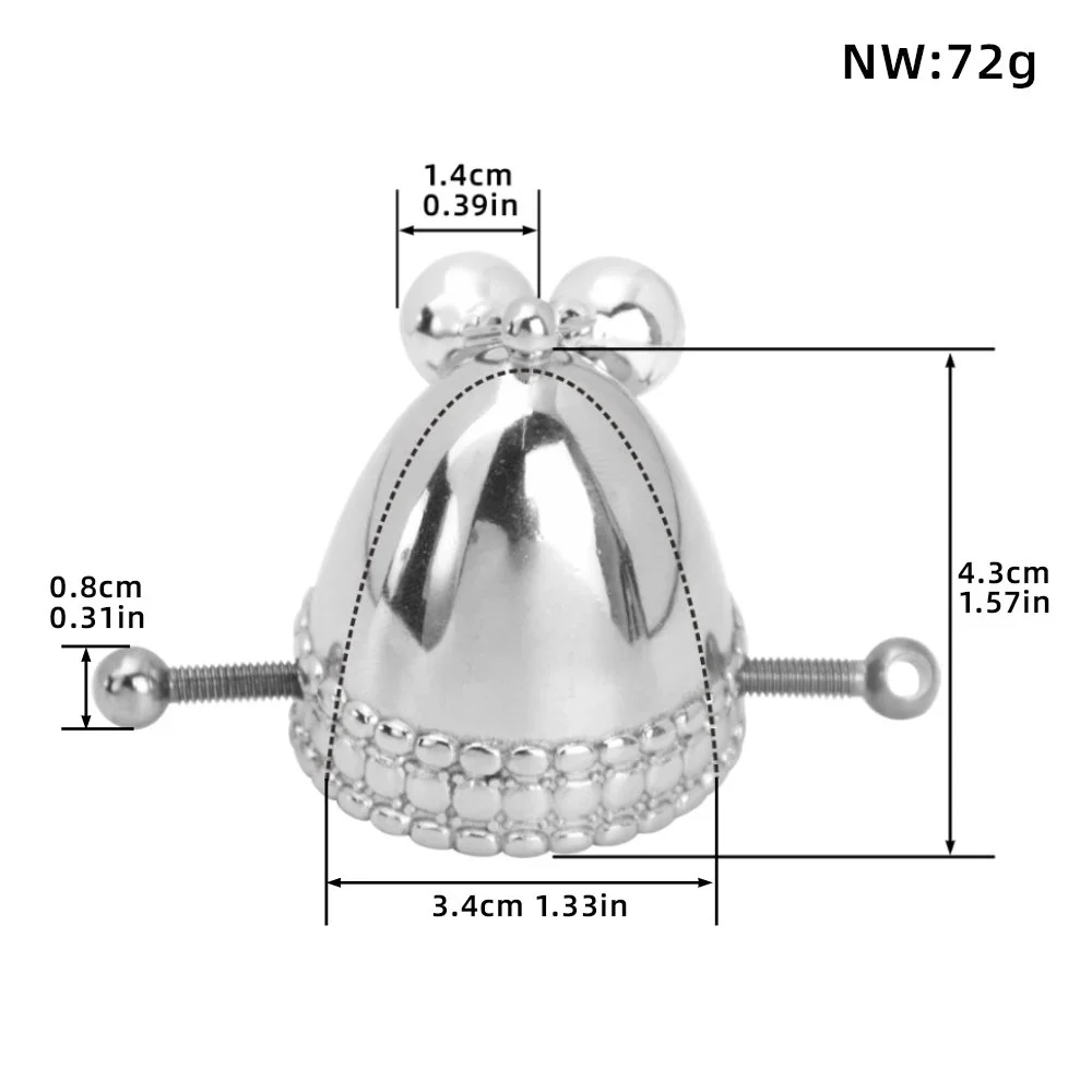 Metal Stainless Steel Chain Nipple Clamps Fantasy Fetish Sex Toys for Women Couple Flirting Nipple Games Stimulator