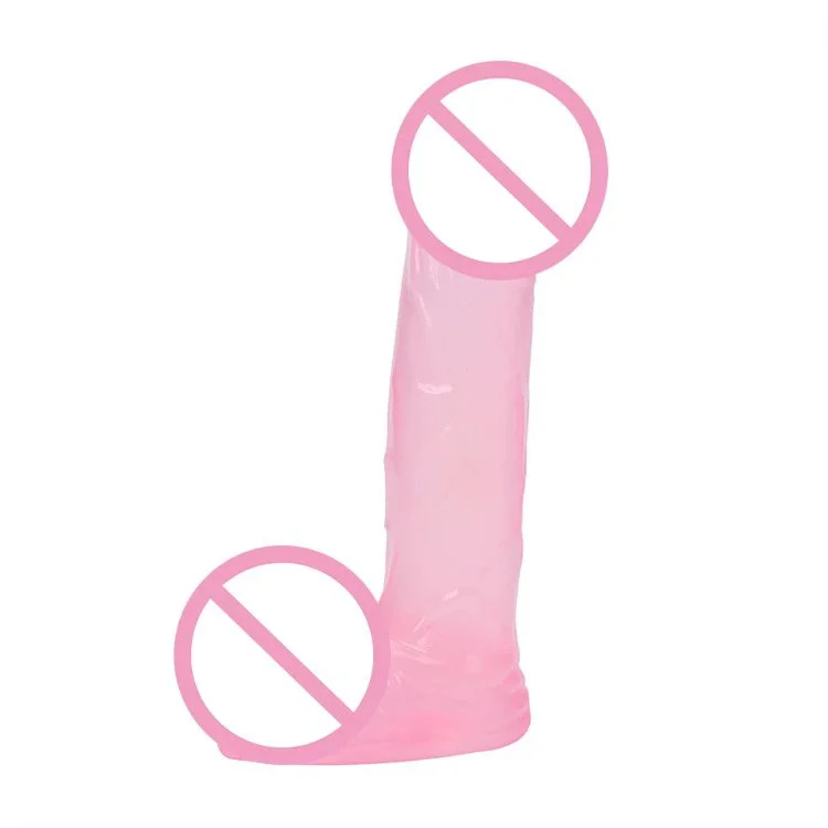 Mini Steel Dildo Realistic Suction Cup Multi Color Crystal Penis Female Adult Toy Intimate Product