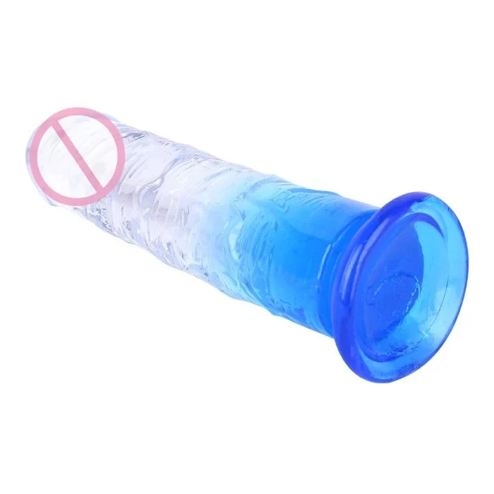 Cheap Soft Jelly Dildo for LGBT Vaginal Anal Stimulation Sex Toys