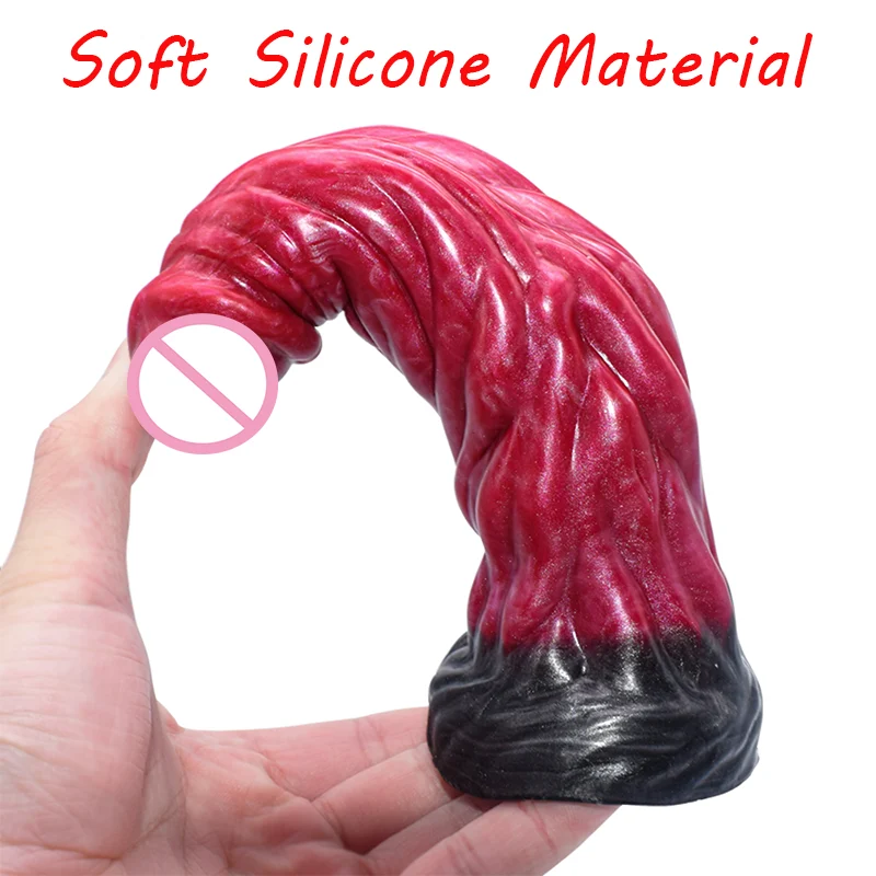 Customized Fantasy Dildo Female Anal Plug Sex Toy Massage Dildo for Female Masturbator Orgsm with Suction Cup