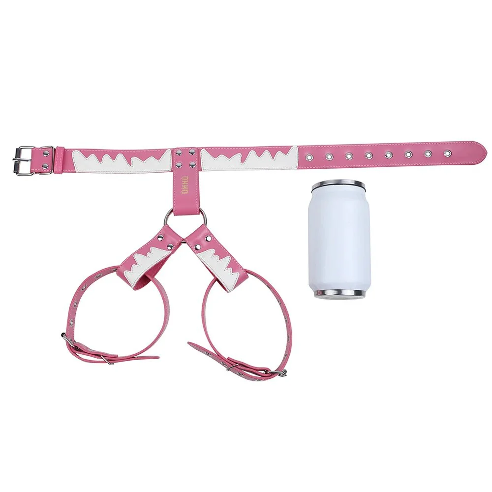 Female Wearable Leather Bra New Adjustable Nipple Stimulator Chest Bondage Nipples Restrict Breast Binder Sex Toys