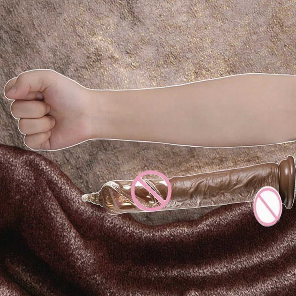 Beginner-Like Huge Dildo Realistic Lifelike Adult Toy for Men and Women