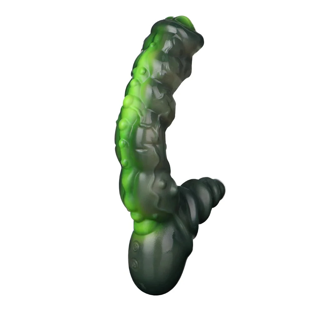 Biochemical Mutation Penis Abyss Soft Silicon Vibrator Female Masturbation Vaginal Massage Vibrator Adult Toy