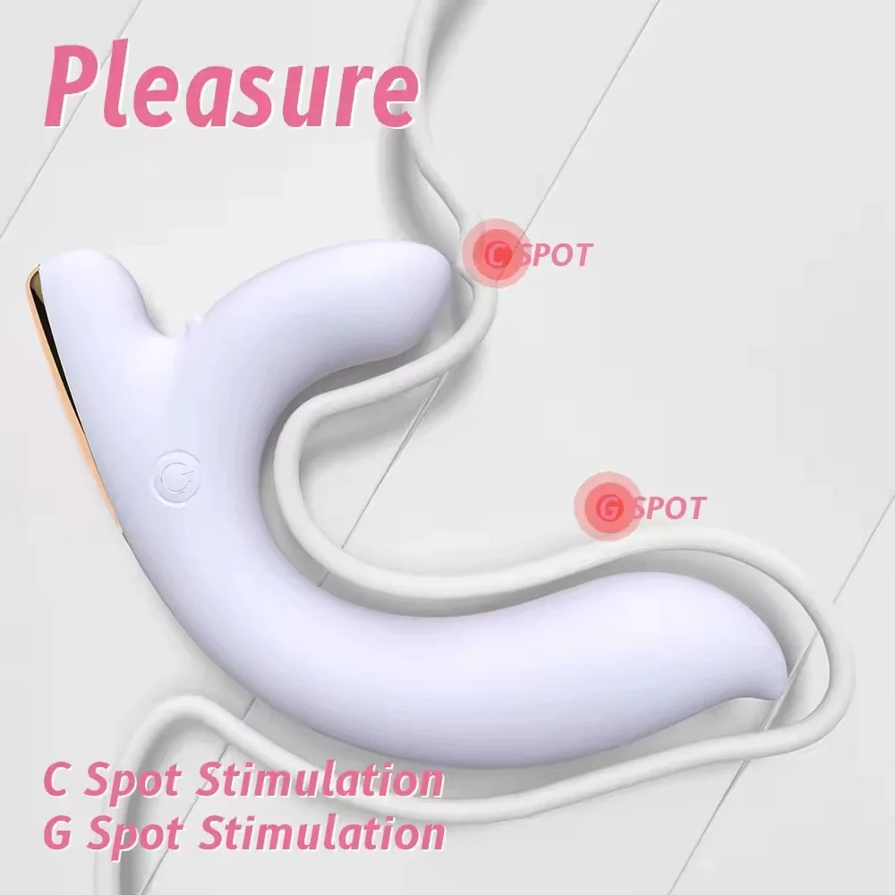 Personal Silicone Handheld Dual End Massager Vibradores Para Mujer Wand Massage Vibrator