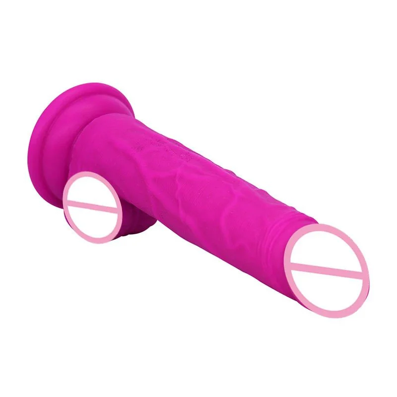 Artificial Penis Dildo Female Lesbian Masturbator Sex Toys Suction Cup Silicone Realistic Big Rose Red Dildo for Women