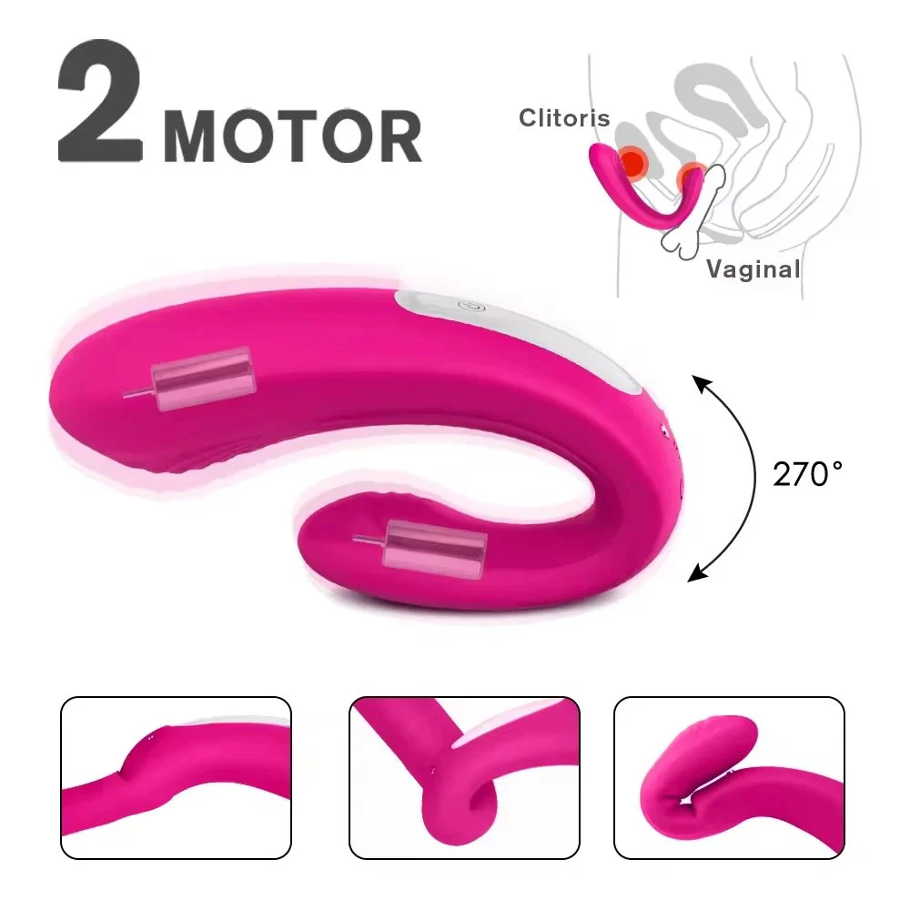 Portable Control U Shape Wearable Vibrating Sex Dildo Vibrator Clitoral Couple Vibrator Sex Toy