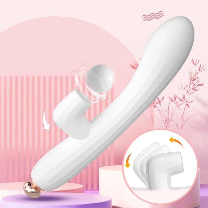 Women's Double-Handheld Vibrating Massager Sex Vibrator Machine
