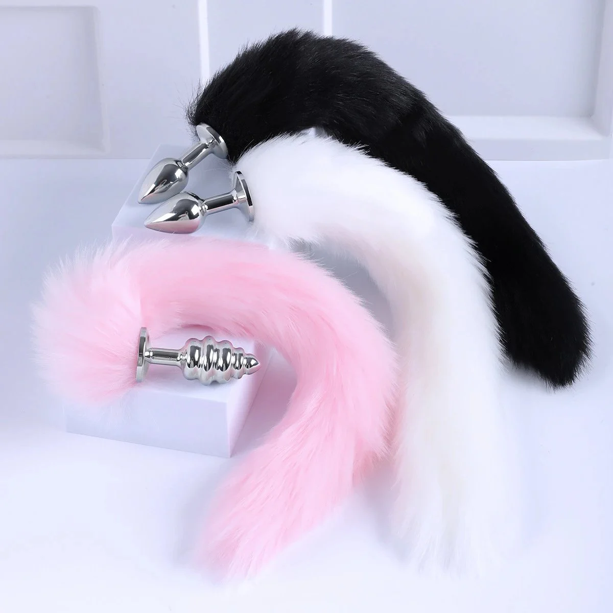 Detachable Fox Tail Butt Plug Adult Romantic Bondage Kit Flirting Toys for Couples Comfortable Intimate Play Accessories