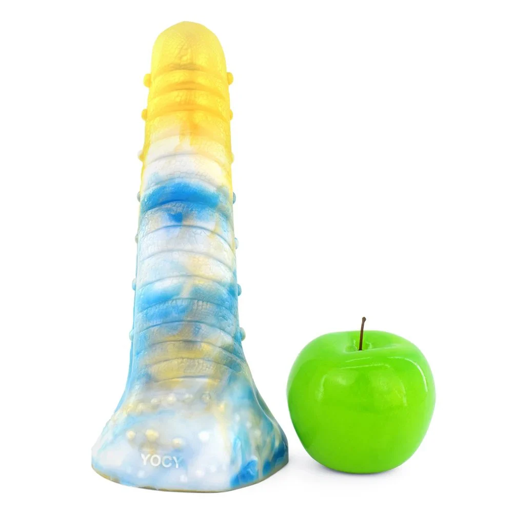 Dildo Dildo Silicone God Beast Monster Rubber Penis Fantasy Color Consolores Women Pleasure Toys Vagina Expand