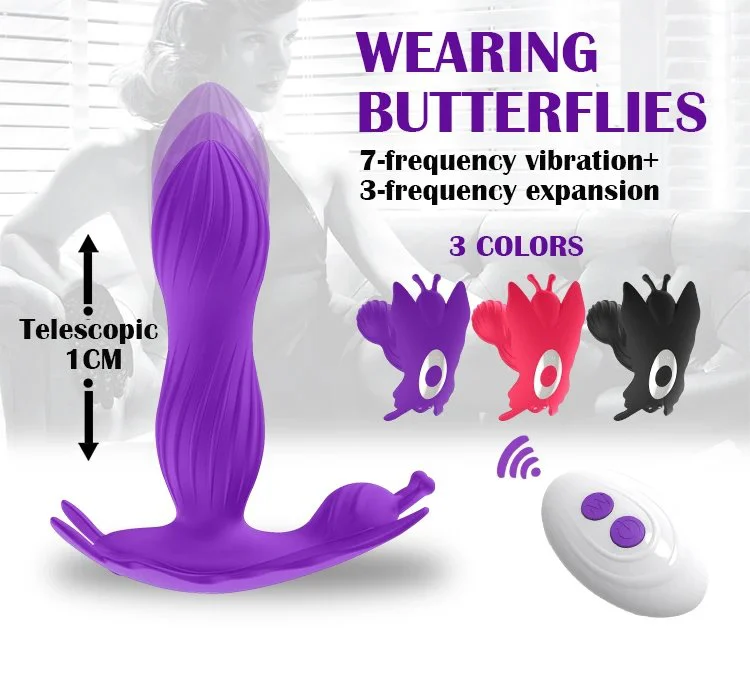 Adult Sex Toy Remote Control Butterfly Vibrator G-Spot Stimulation Vibrating Panties Hidden Design USB Rechargeable 10