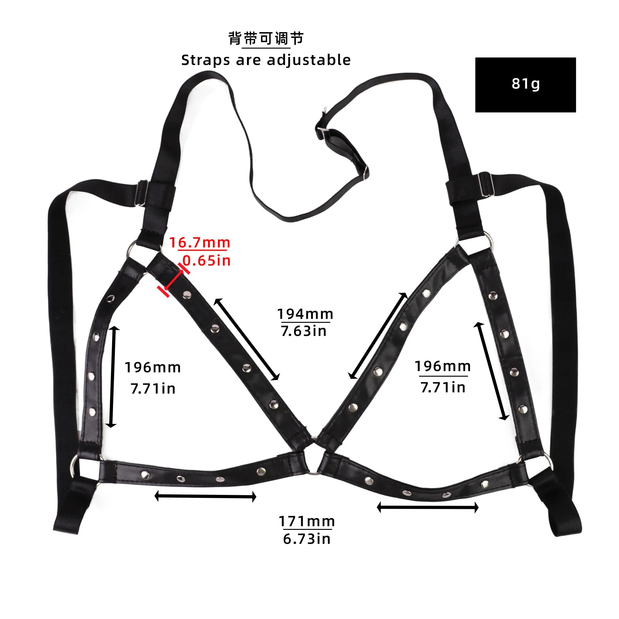 Bondage Harness Leather Harness Women with Nipple Clamps.Nipple Clamps With Chain Sex SM Breast Clamps With Collar