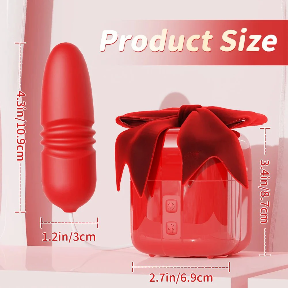 3 in 1 Big Mouth Tongue Licking Vibrator Clitoral Stimulation Sex Toy Box for Women Medical Silicone Waterproof