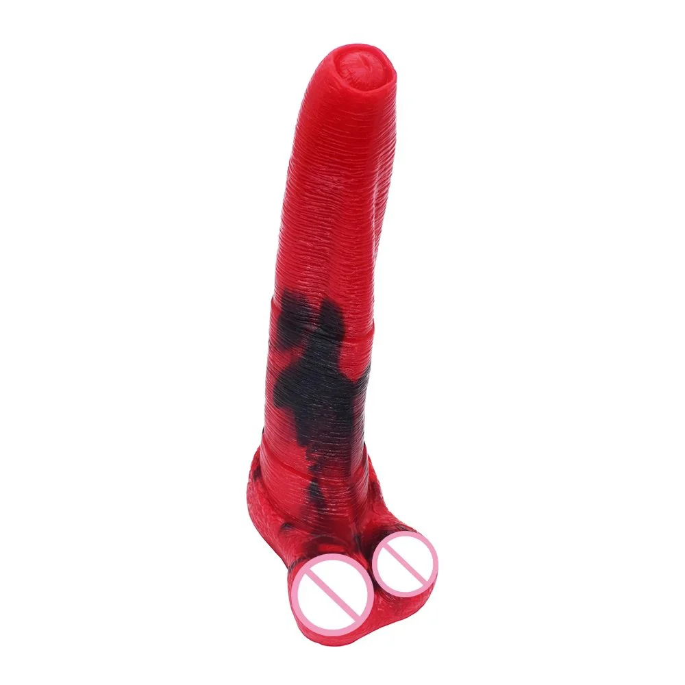 Fantasy Huge Straight Sex Toy Artificial Silicone Elephant Dildo Flexible Soft Anal Toys Butt Plug for Man Lifelike