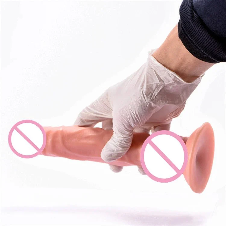 Best Price Soft Rubber Artificial Large TPE Realistic Dildo With Suction Cup Sex Toys for Women