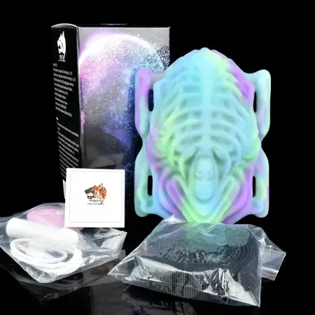 Color Lotus Luminous Sex Grinder Toy Remote Control Vibrator Flirting Tools for Women