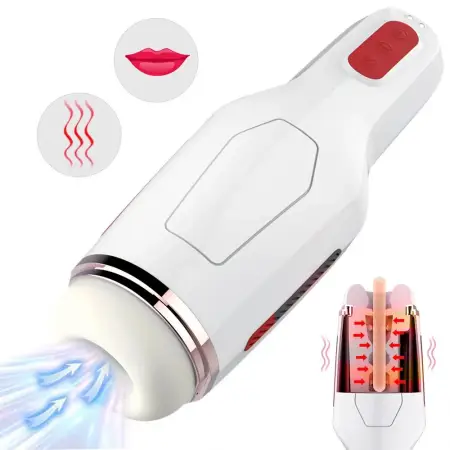 10 Frequency Automatic Male Masturbator Vibrating Sucking Masturbation Cup Sex Toys for Men