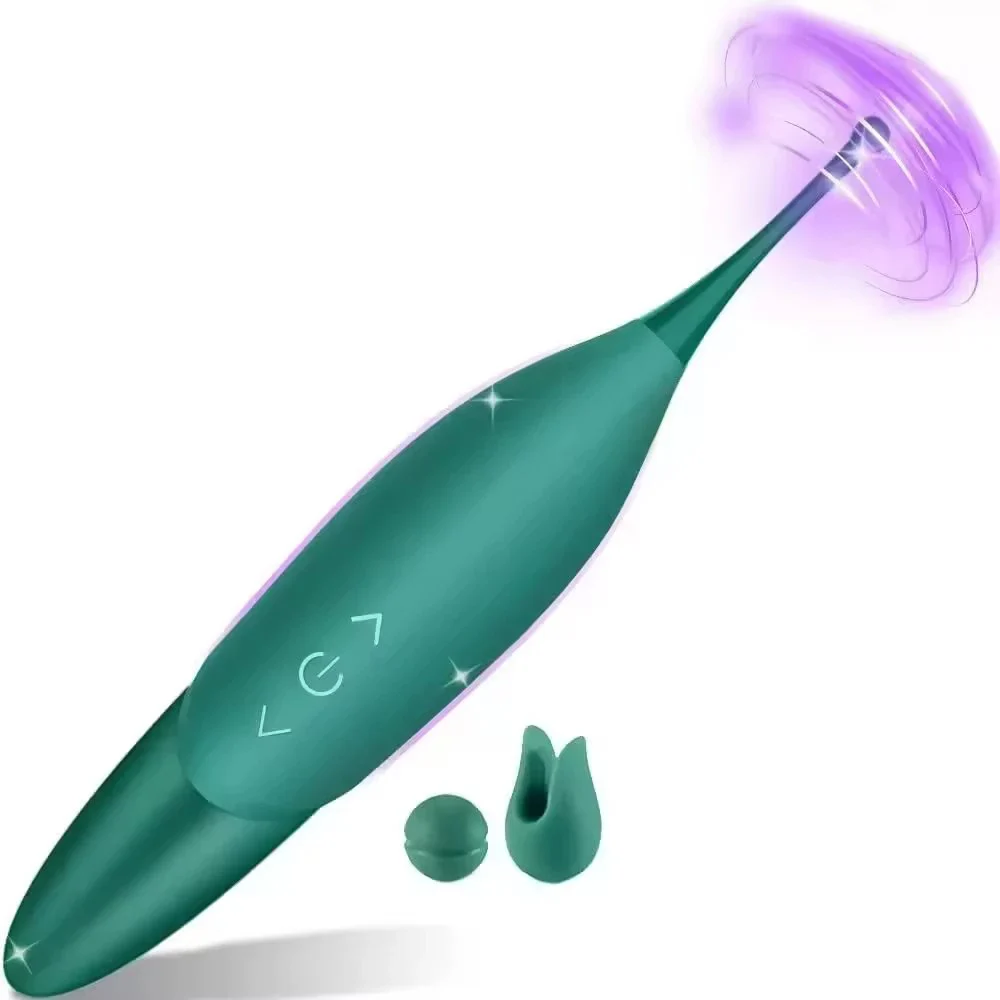 Cross-Border G-Spot Three-Headed Orgasm Pen Adult Sex Toys 10 Speed Frequency Vibration Massage Stick Female Vaginal Vibrators