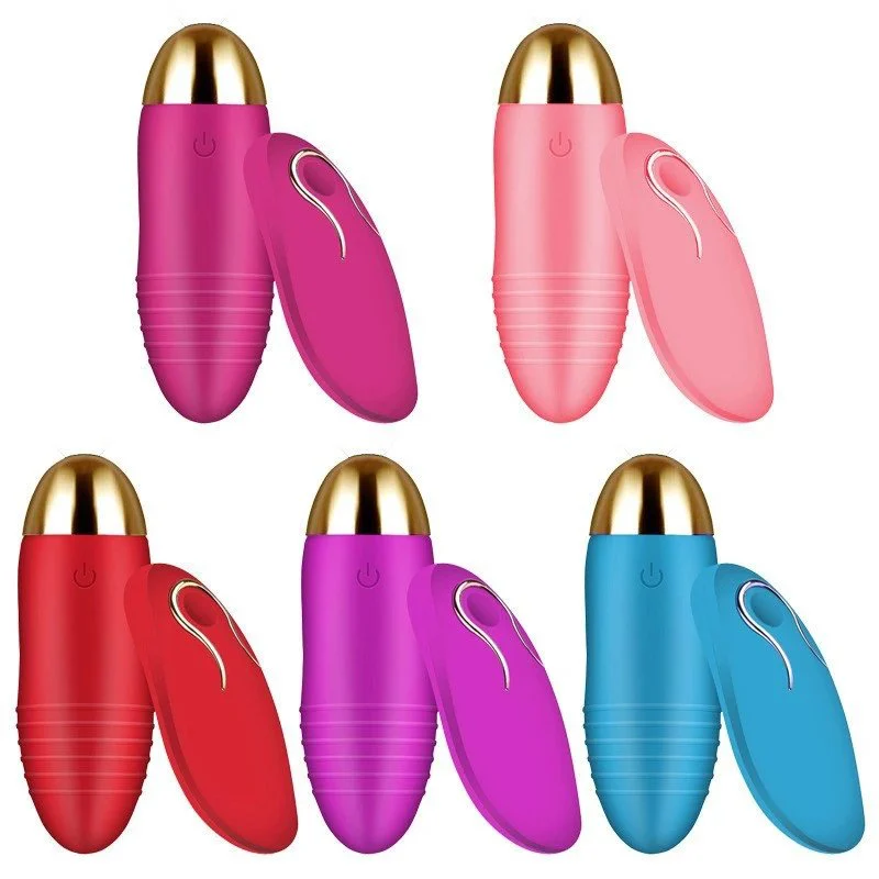 Rechargeable 10-Function USB-Powered Love for Egg Vibrator Clitoral Stimulator with Remote Control Jump Egg Vibrator for Women