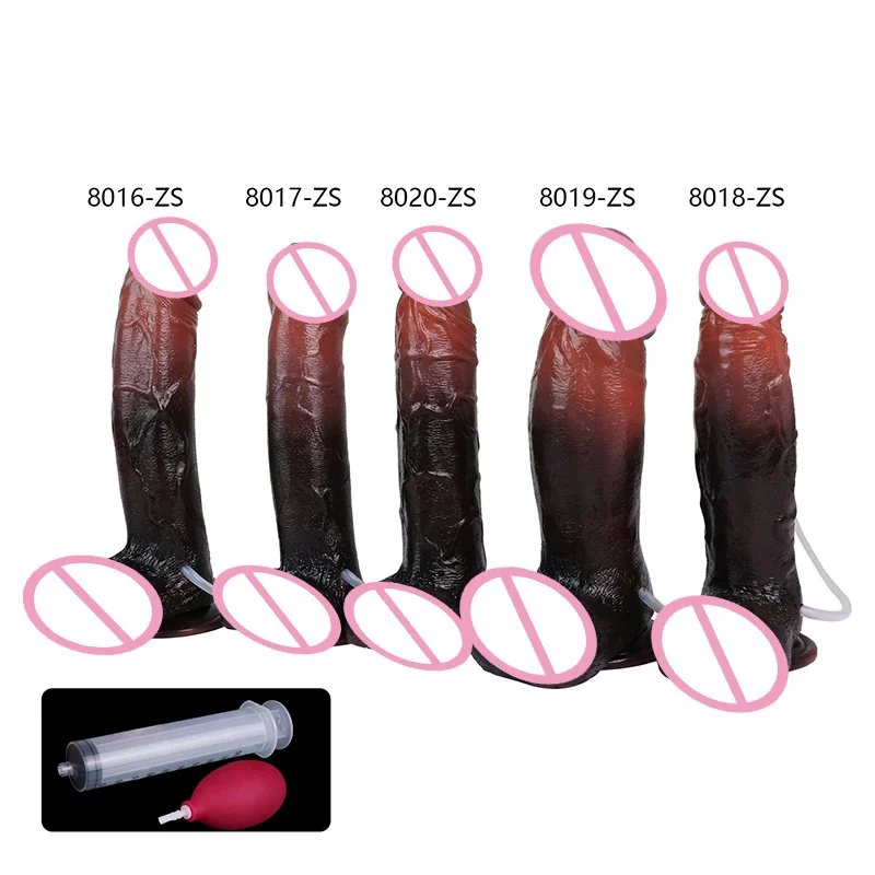 Realistic Squirting Dildo for Women,9.44 Inch G-Spot Anal Dildos, Women Sex Toys Ejaculating Dildo Hand Free