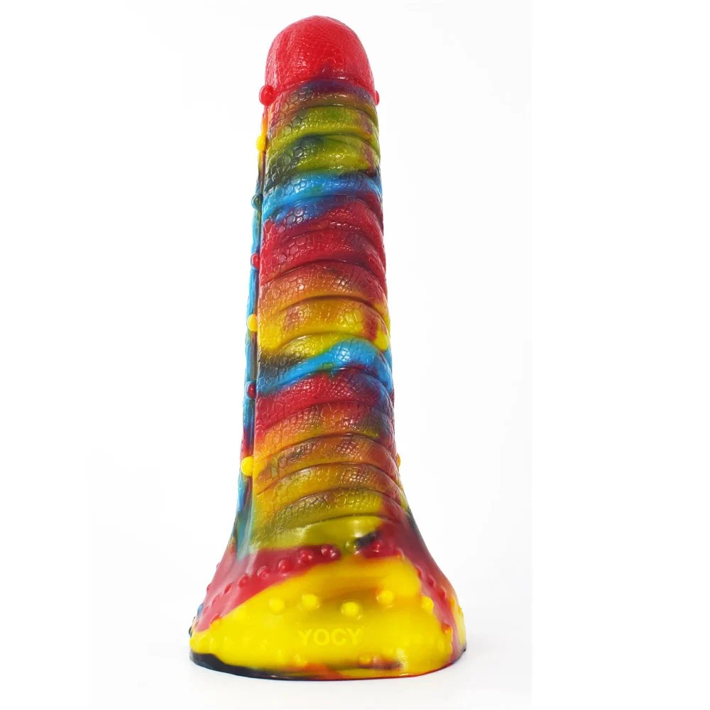 Dildo Dildo Silicone God Beast Monster Rubber Penis Fantasy Color Consolores Women Pleasure Toys Vagina Expand