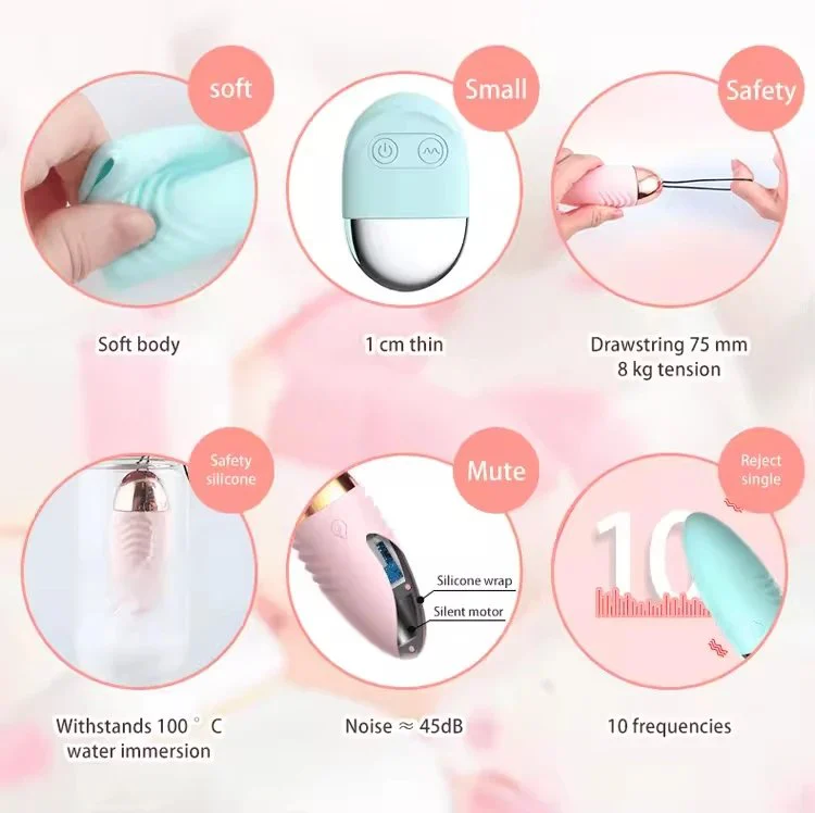Powerful Vibrating Bullet Love Egg Wireless Remote Control Vibrators Female for Women Dildo G-spot Massager Sex Toy