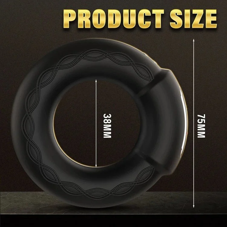 10 Mode APP Control Vibration Heating Men's Ejaculation Cock Ring Sex Toys for Men