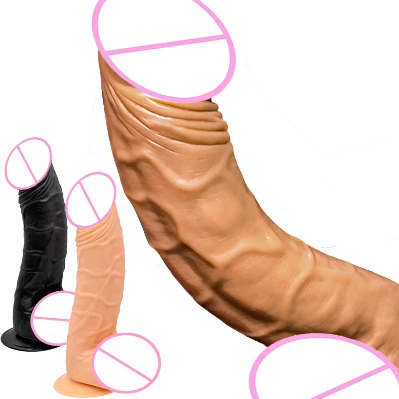 Super Large And Thick Simulation Dildo Big Head Dildo Gay Fist Anal Plug Dildo Adult Sex Toy