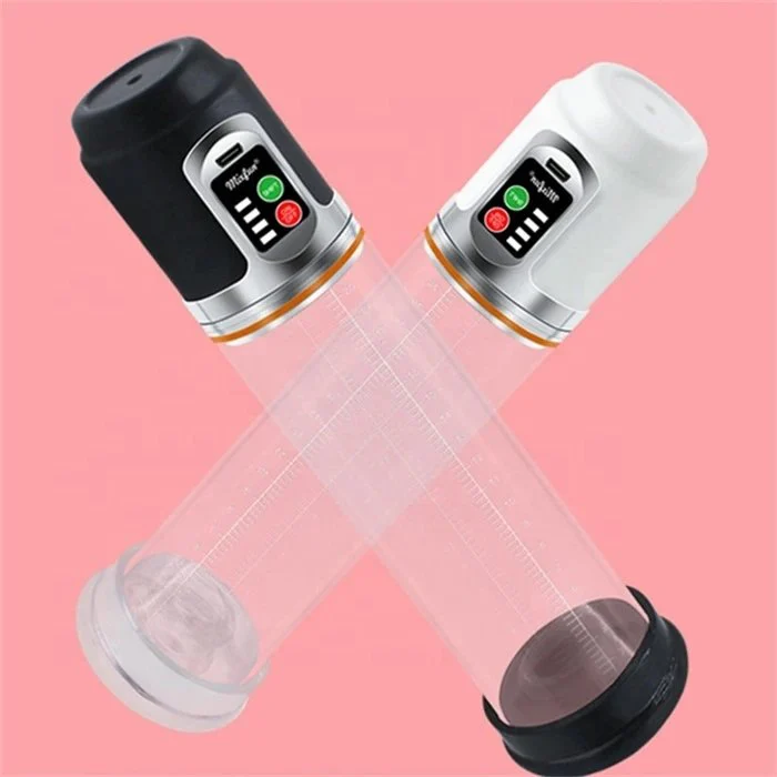 Automatic 4 Frequency Vacuum Penis Pump Men's Enhancement Exercise Equipment Made of Silicone and ABS Frequency Capsule Type