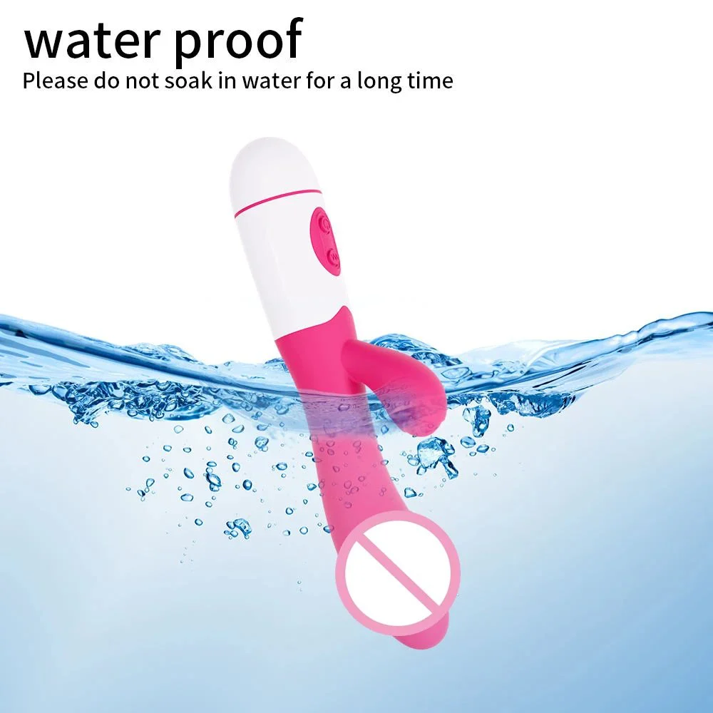USB Rechargeable Variable Frequency Rabbit Vibrator Women Sex Toy G-spot Stimulation Vibrator