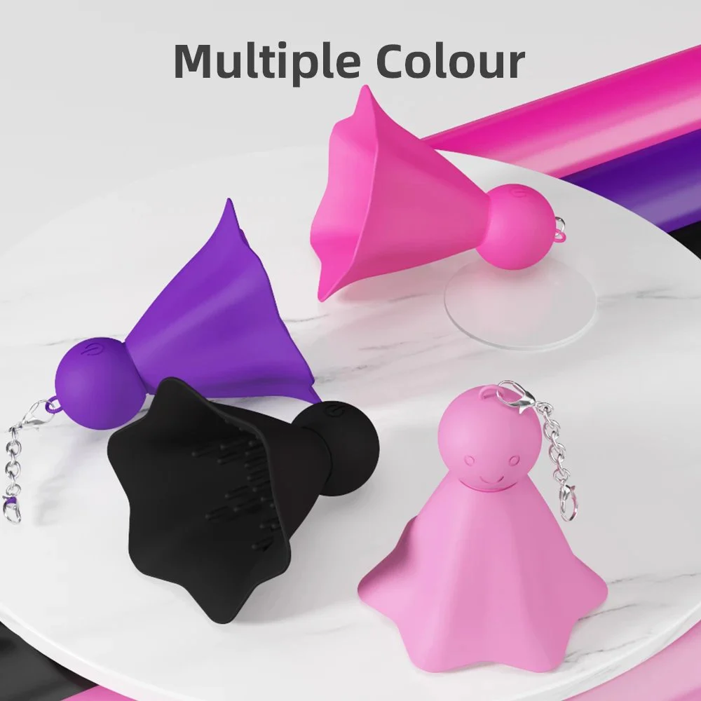 USB-Powered Mini 10-Mode Lipstick Vibrator Strong Stimulus BDSM Adult G-Spot Sex Toys with Nipple Clamps and Sucker Clips