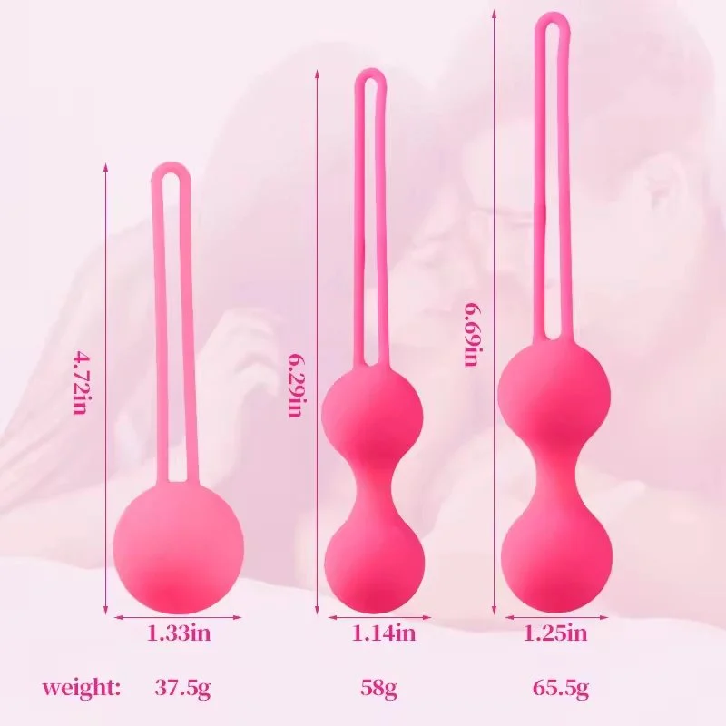medical silicone flexible pelvic floor muscle training kit l exercise set female sex toys