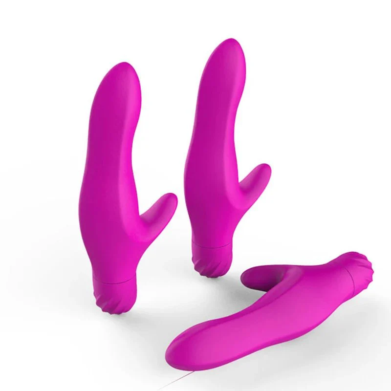 Mini Electric Prostate Massager & Clitoral Vibrator Dual Motor G-Spot Stimulator 10 Frequencies 100% Waterproof for Men Women