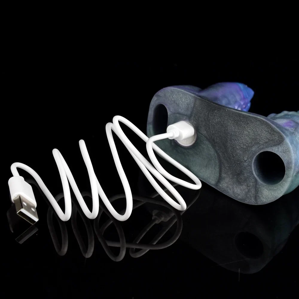 Alien Sleeve Colours Tentacle Vibrating Finger Sleeve Male Adult Products