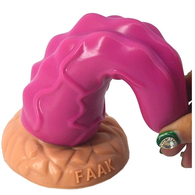 New Unique Design Horn Shape Anal Plug Dildo Love Staying Power Vibrator Masturbation Screw-thread Stimulate Sex Toys