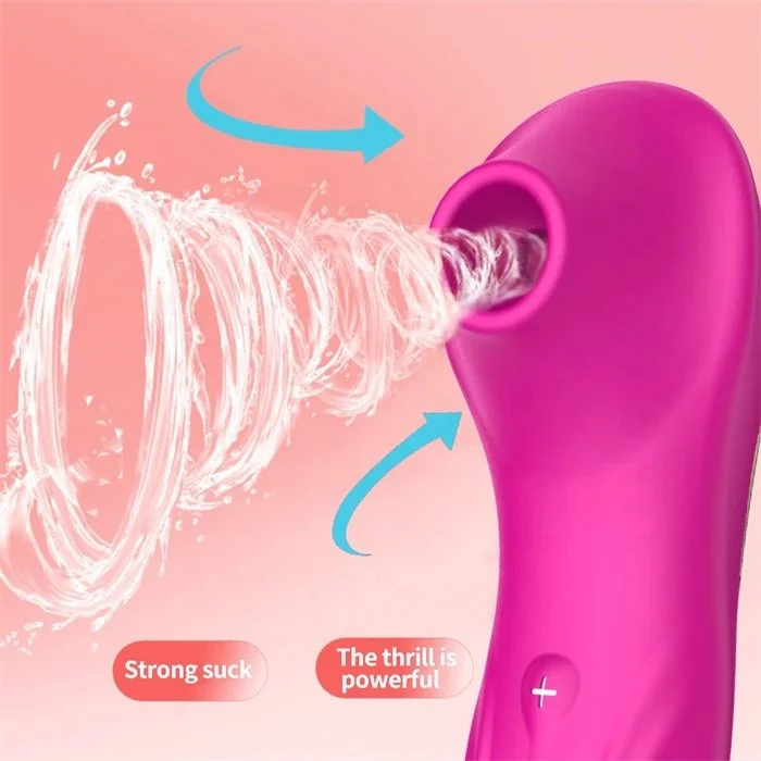 USB Rechargeable Clit Sucking G-Spot Vibrator for Women with 5 Vibration Modes