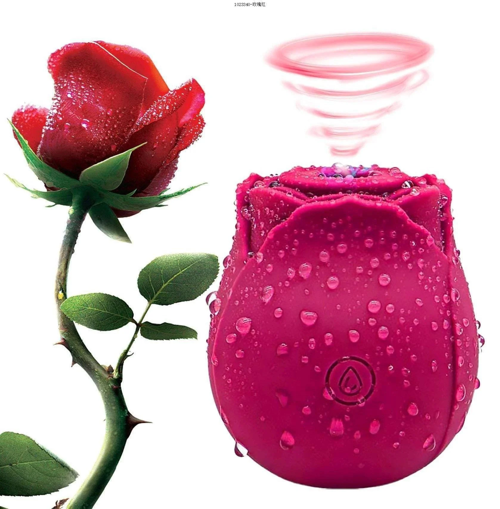 Waterproof Rose Vibrator Manufacturer Cheap Price Rose Toys Nipple Clitoral Sucking Rose Vibrator Sex Toys for Woman