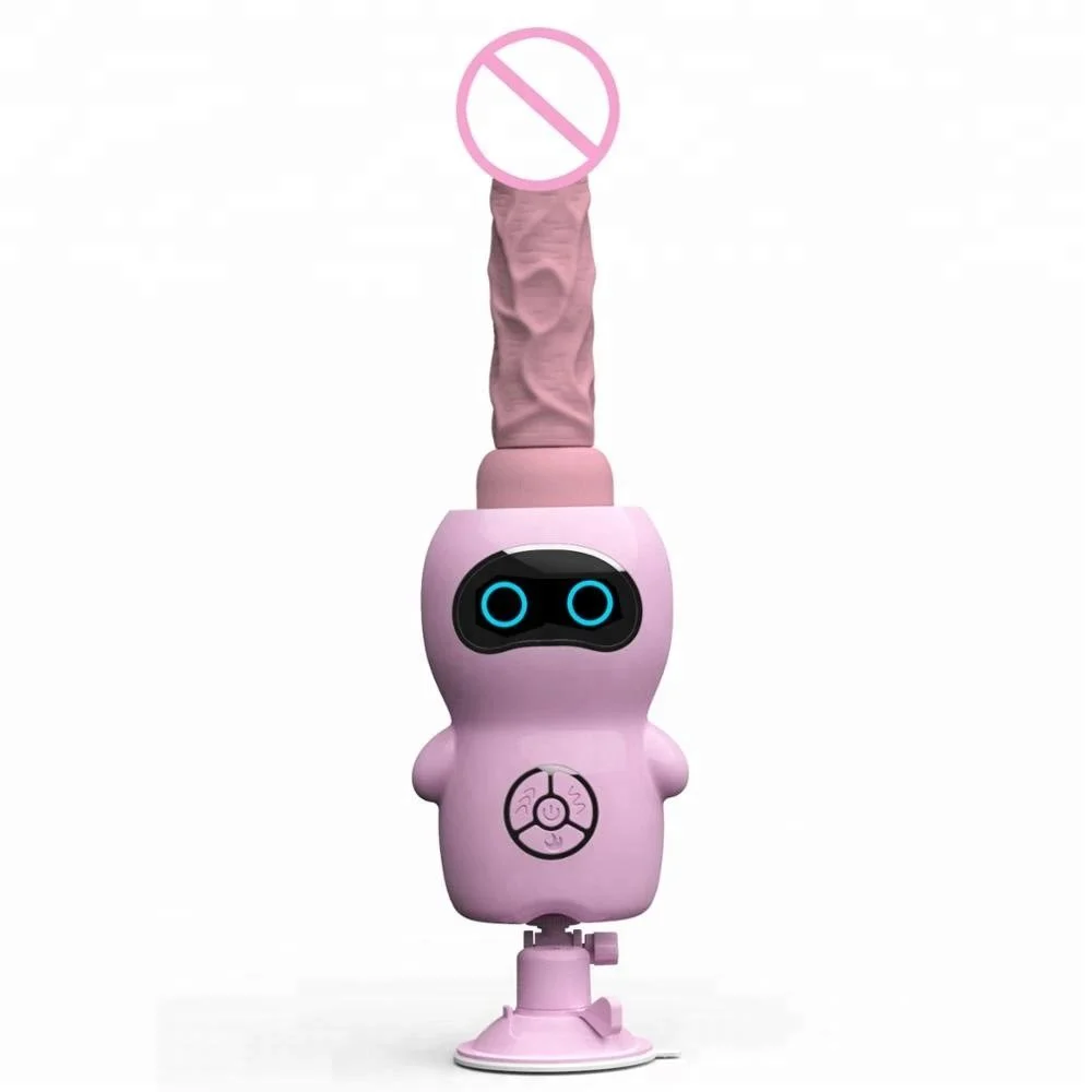 Remote Control Cartoon Female Intelligent Heating Sex Massager Vibrating Dildo Machine