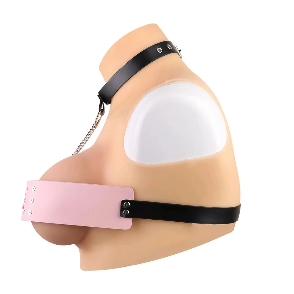 Goddess Sexual Breast Soul-Piercing Lust Belt Bdsm Game Props Bondage Human Breasts for Men and Women